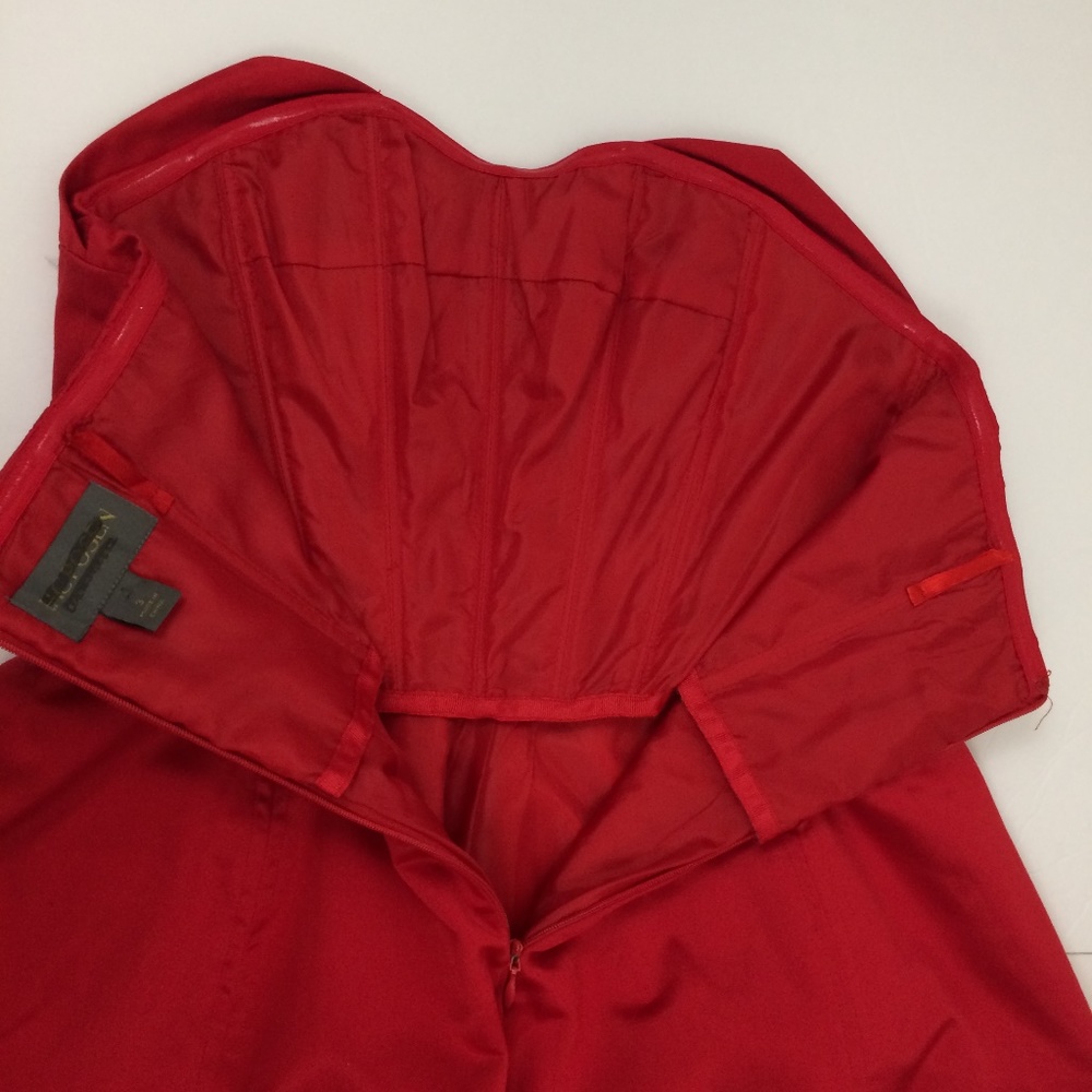 Zac Posen For Target Red Strapless Dress size 3 - Picture 8 of 8